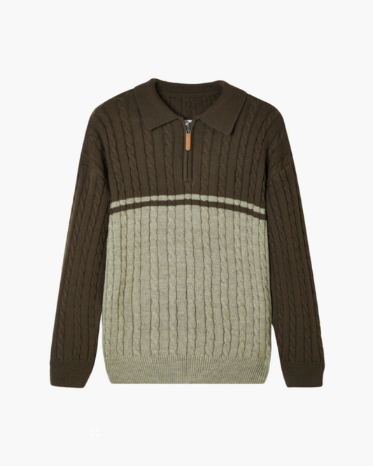100% Premium Wool Zip Up - Dalm Fashion