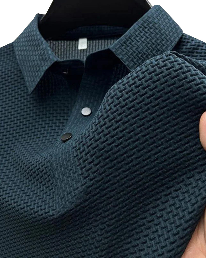 Prestigio Silk Polo (Anti-Wrinkle) - Dalm Fashion