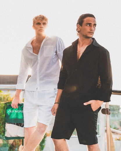 Casablanca - Premium Linen Shorts - Dalm Fashion