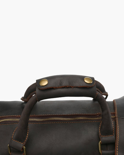 Montague Leather Duffle - Dalm Fashion