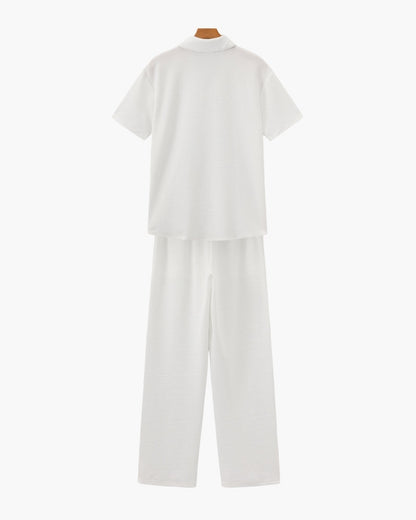 Polo & Pantalon Set - Dalm Fashion