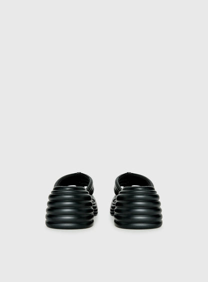 Therapy Flames Platform Sandals Black
