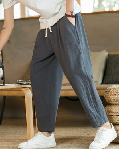 Cancun Cotton Pantalon - Dalm Fashion