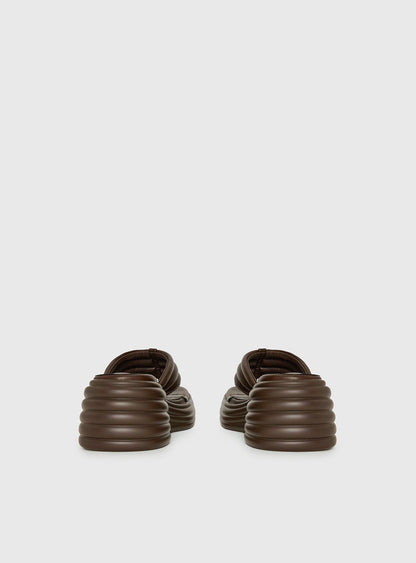 Therapy Flames Platform Sandals Brown