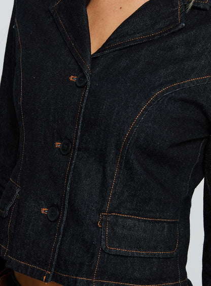Lune Blazer Indigo