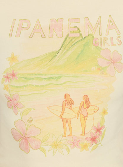 Ipanema Girls Graphic Baby Tee Lemon