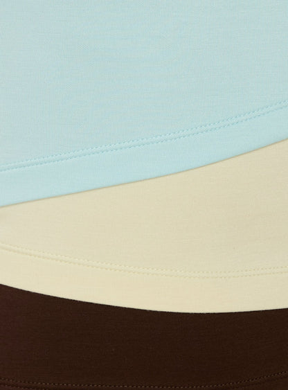 Maezo Spliced Tank Top Blue / Yellow