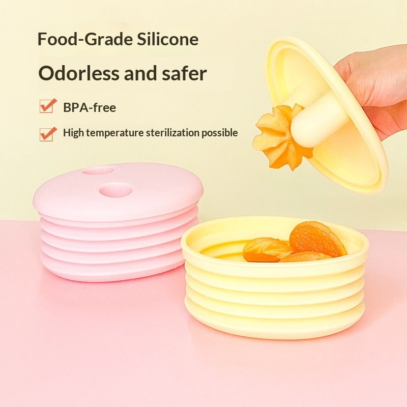 Foldable Silicone Snack Box