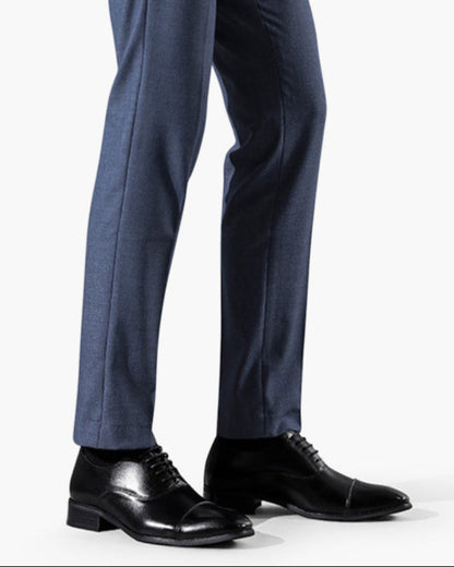 Classic Leather Shoes - Dalm Fashion