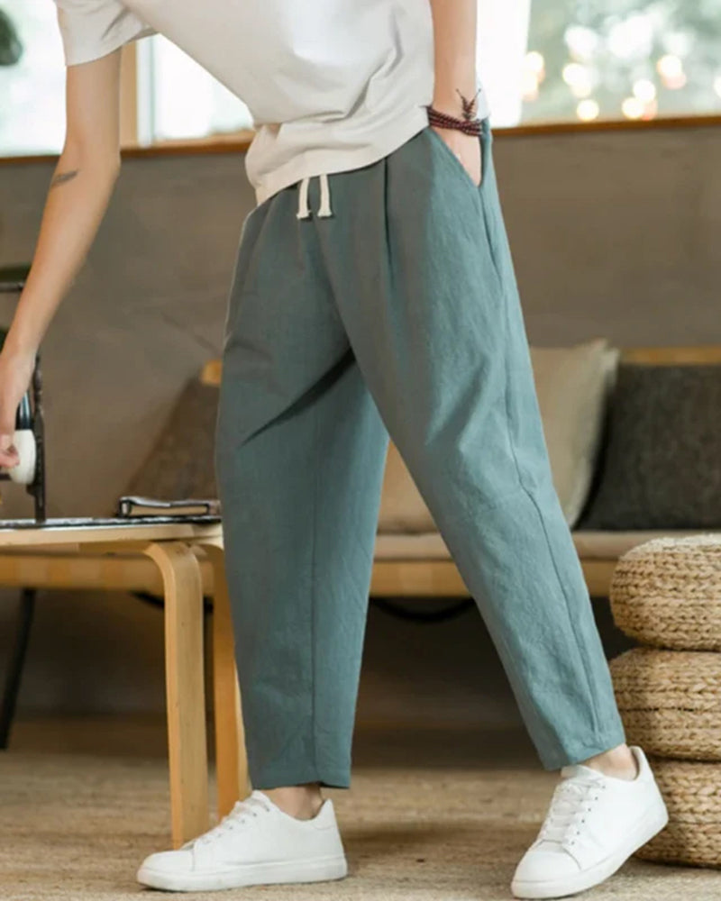 Cancun Cotton Pantalon - Dalm Fashion