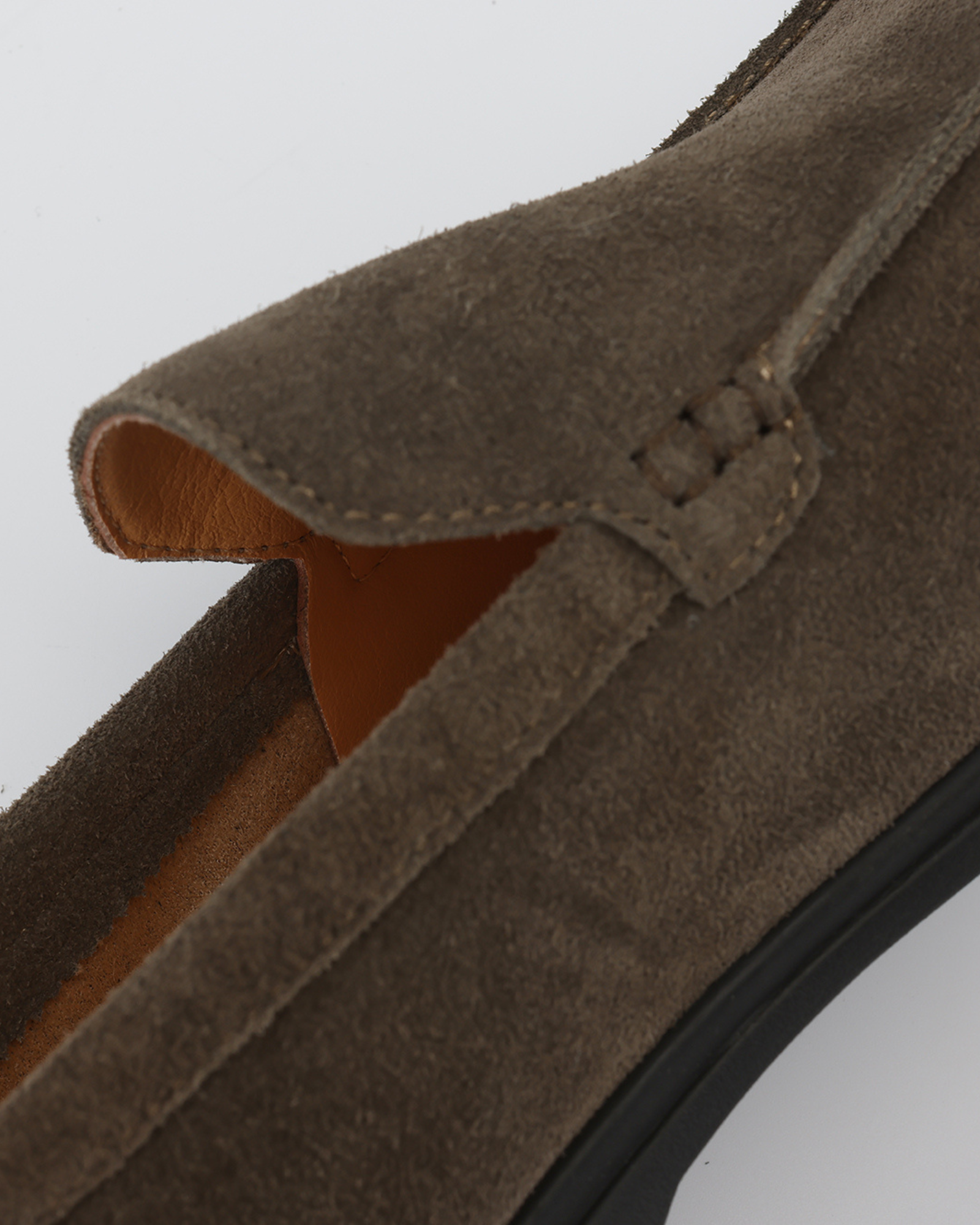 Premium Suede Loafers - Black Soles - Dalm Fashion