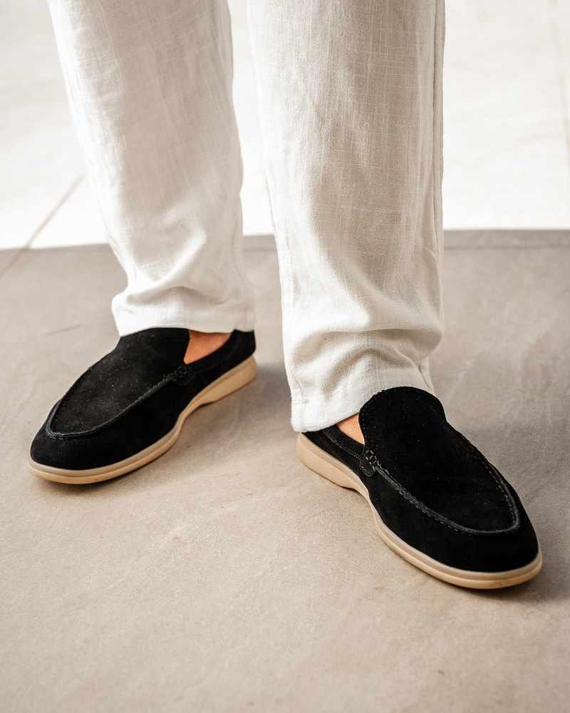 Premium Suede Loafers - Dalm Fashion
