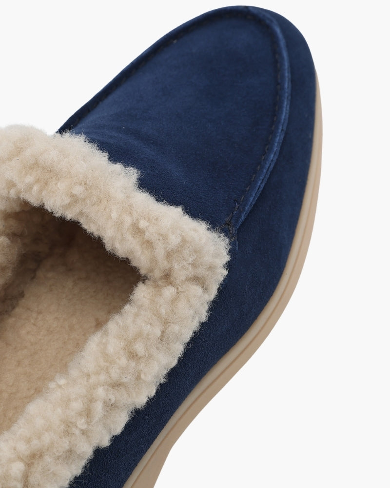 Fur-Lined Premium Loafers - Dalm Fashion