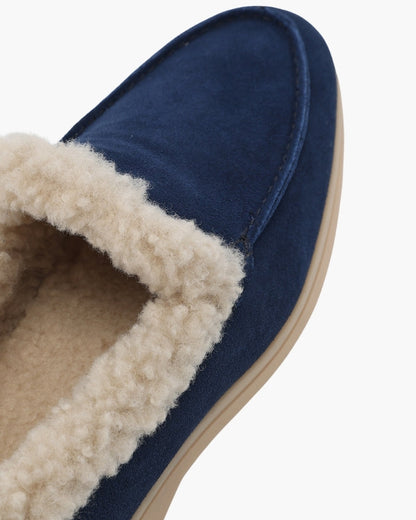 Fur-Lined Premium Loafers - Dalm Fashion