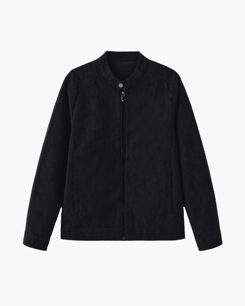 Estate Suede Leather Jacket - Dalm Fashion