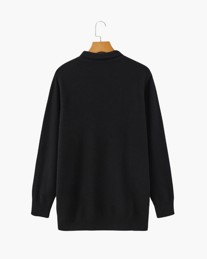 100% Cashmere Polo - Dalm Fashion