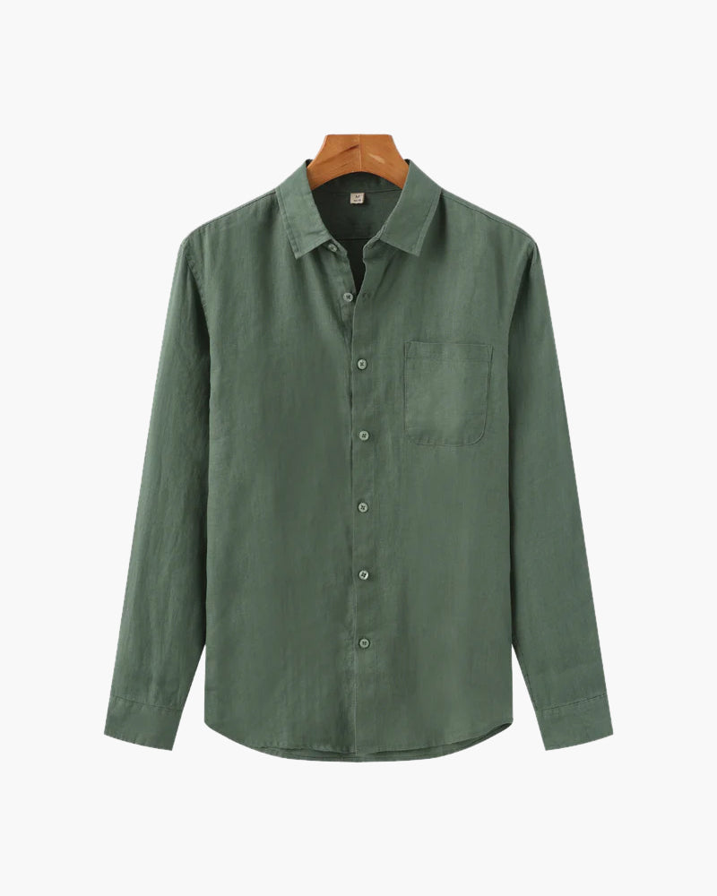 Cape Town - 100% Linen Shirt - Dalm Fashion