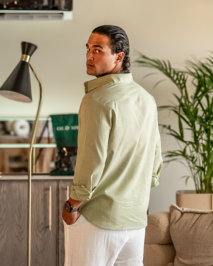 Cape Town - 100% Linen Shirt - Dalm Fashion