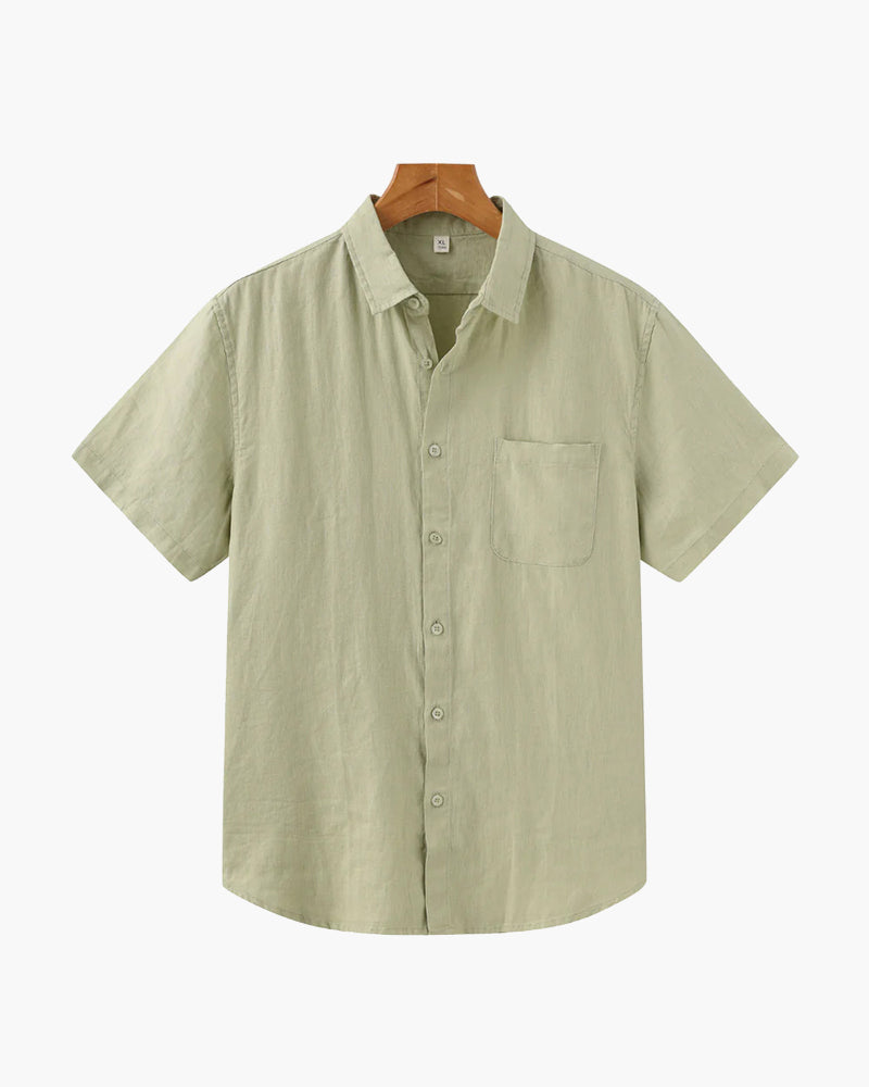 Cape Town - Linen Shirt (Shortsleeve) - Dalm Fashion