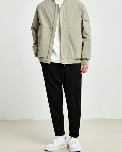 Minimalist Bomber Jacket - Dalm Fashion