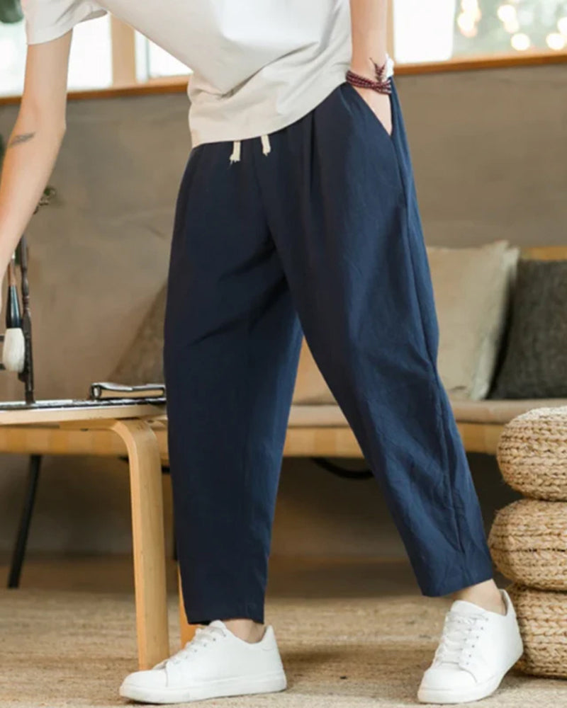 Cancun Cotton Pantalon - Dalm Fashion