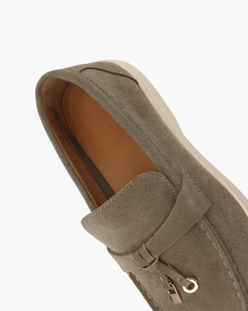 Suede Lady Loafers - Dalm Fashion