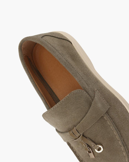 Suede Lady Loafers - Dalm Fashion