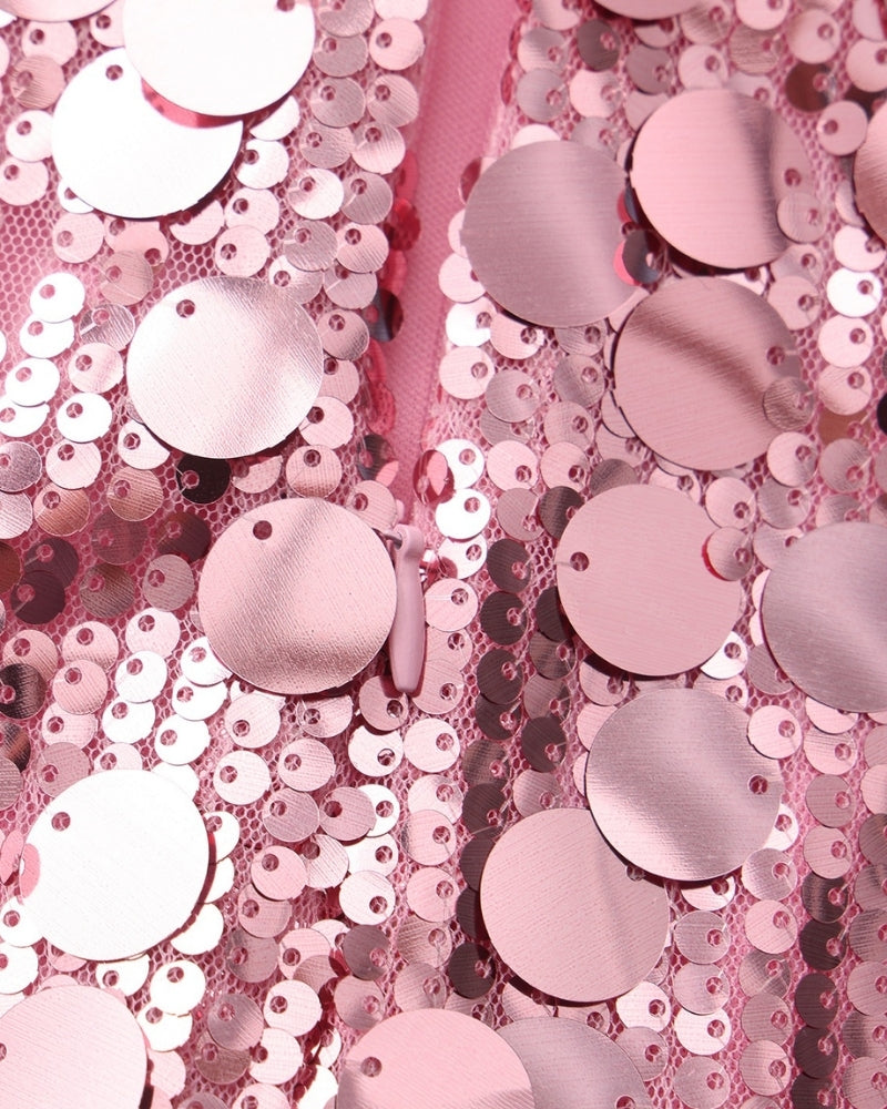 Sequin Party Mini Dress - Dalm Fashion