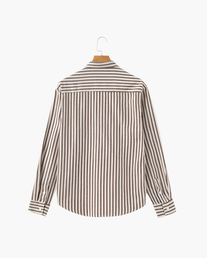 Gentlemen's Striped Shirt - Dalm Fashion