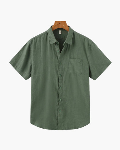 Cape Town - Linen Shirt (Shortsleeve) - Dalm Fashion