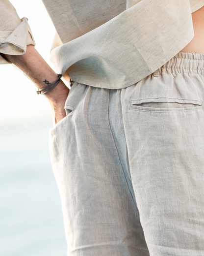 Casablanca - Premium Linen Shorts - Dalm Fashion