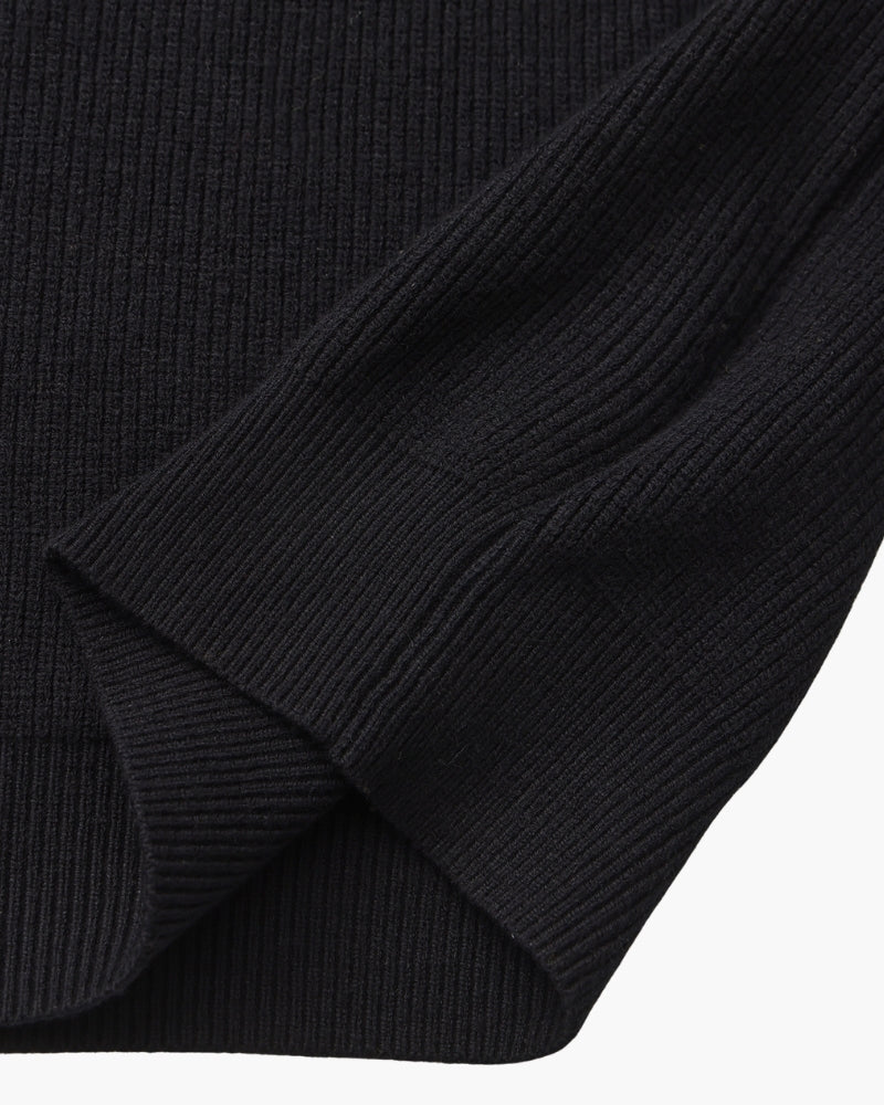 Refined Half-Zip Knit Pullover - Dalm Fashion