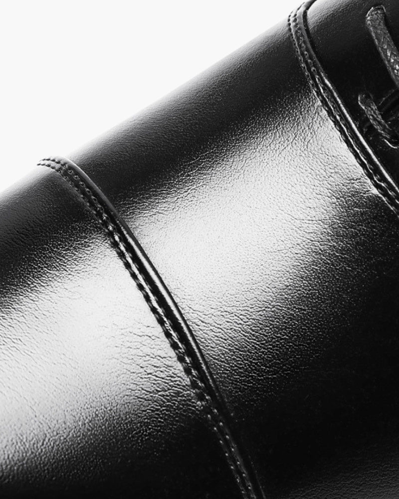 Classic Leather Shoes - Dalm Fashion