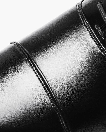 Classic Leather Shoes - Dalm Fashion