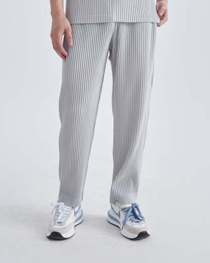 Ribbed Cotton Pantalon - Dalm Fashion