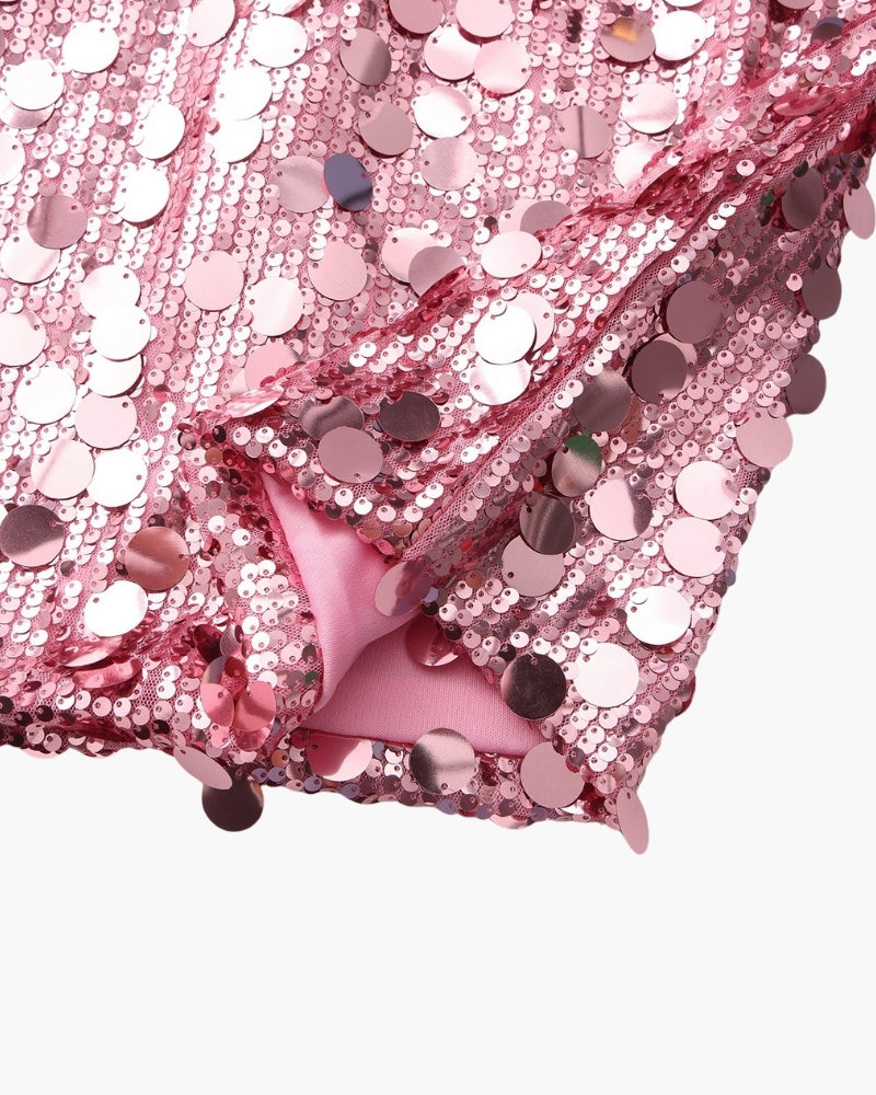 Sequin Party Mini Dress - Dalm Fashion
