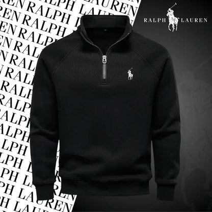 Ralph Lauren Thermal Cotton Zip-Up Sweater - Dalm Fashion
