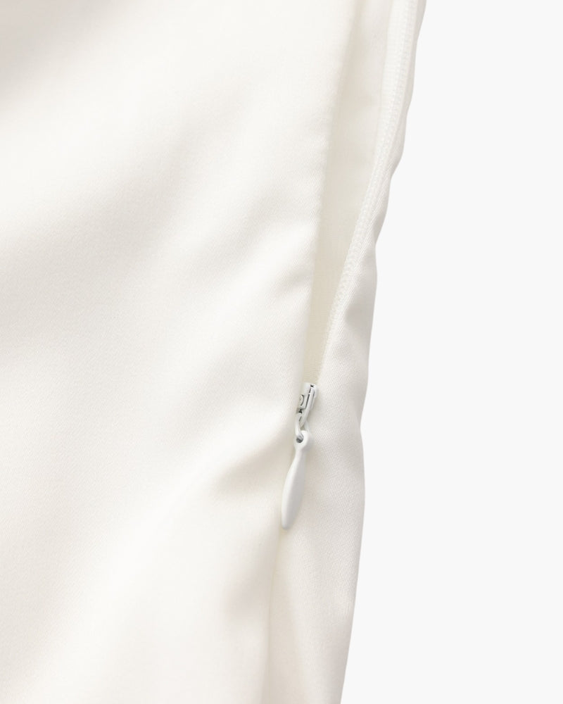 Pearl Button Ruffle Midi Dress - Dalm Fashion