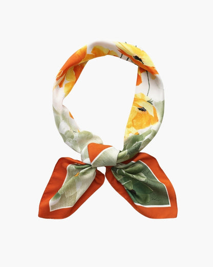 Old Money Impressionist Garden Scarf - Dalm Fashion