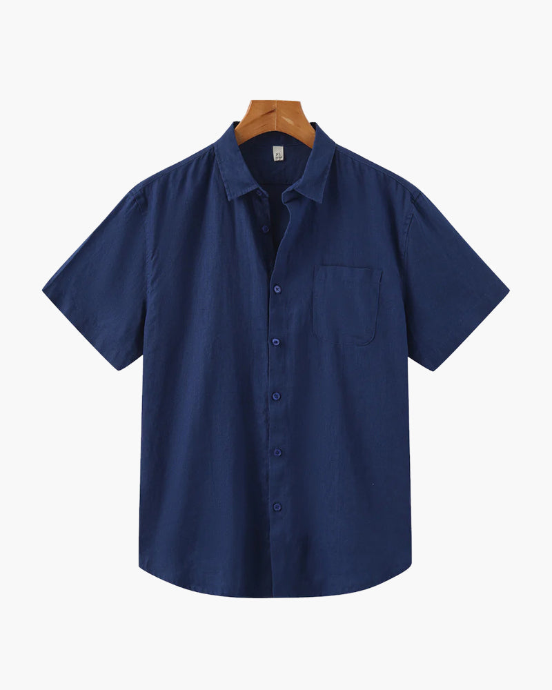 Cape Town - Linen Shirt (Shortsleeve) - Dalm Fashion