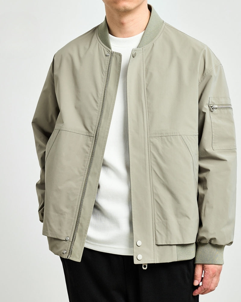 Minimalist Bomber Jacket - Dalm Fashion