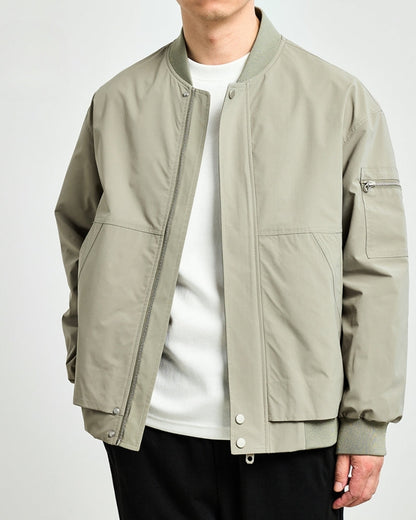 Minimalist Bomber Jacket - Dalm Fashion