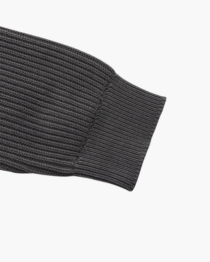 Rib Knit Crewneck - Dalm Fashion