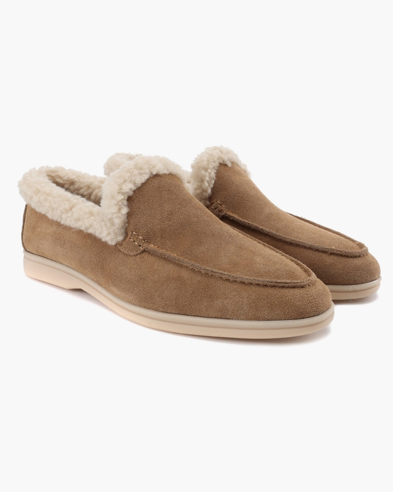 Fur-Lined Premium Loafers - Dalm Fashion
