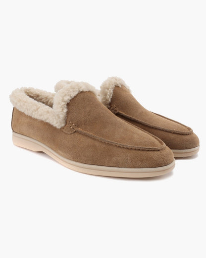 Fur-Lined Premium Loafers - Dalm Fashion