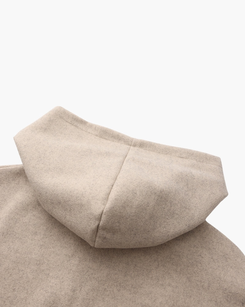 Marlow Wool Zip Coat - Dalm Fashion