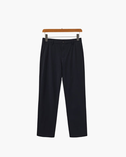 Wool Blend Trousers - Dalm Fashion
