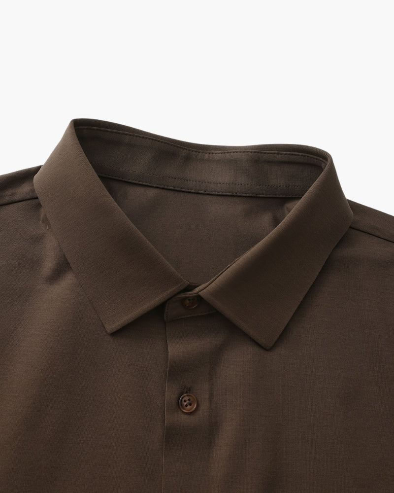 Tailored Cotton Flex Shirt - Dalm Fashion
