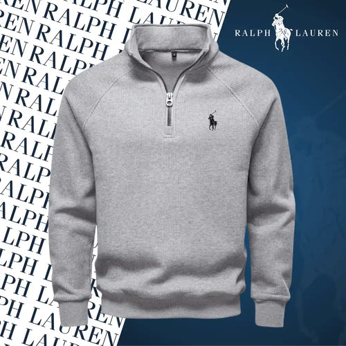 Ralph Lauren Thermal Cotton Zip-Up Sweater - Dalm Fashion