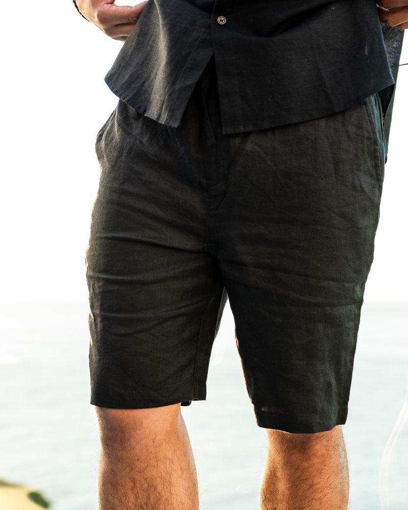 Casablanca - Premium Linen Shorts - Dalm Fashion